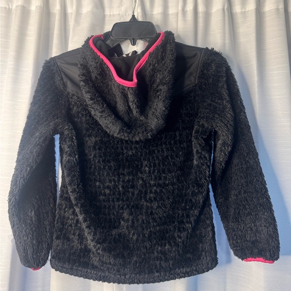 Reebok kids/Black Jacket with Pink Highlights/size S 7-8 - Picture 10 of 12